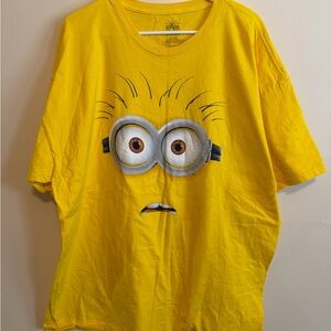 Men's Yellow Graphic Tee